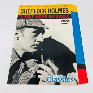 Sherlock Holmes 3 Half-Hour Episodes DVD - Good Used Condition